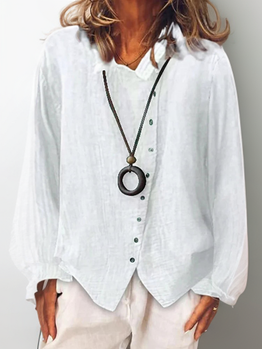 Camiseta Mujer Algodón Ajuste Relajado Minimalista - Mavetta