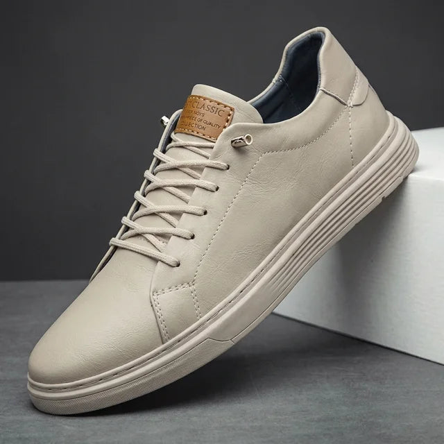 Zapatillas Oxford Hombre de Cuero Clásicas