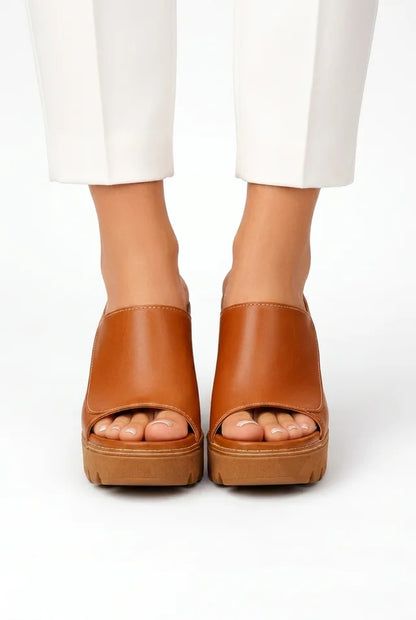 Tacones Plataforma Mujer Estilo Elegante
