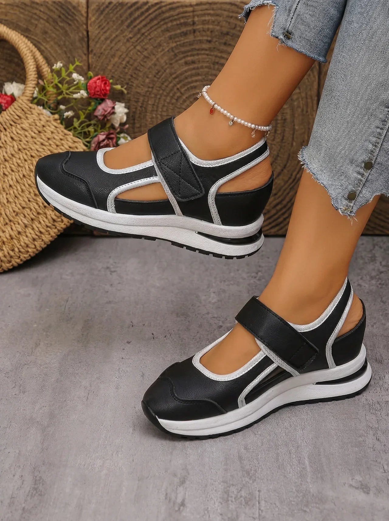 Sandalias Mujer Suela Gruesa Comodas