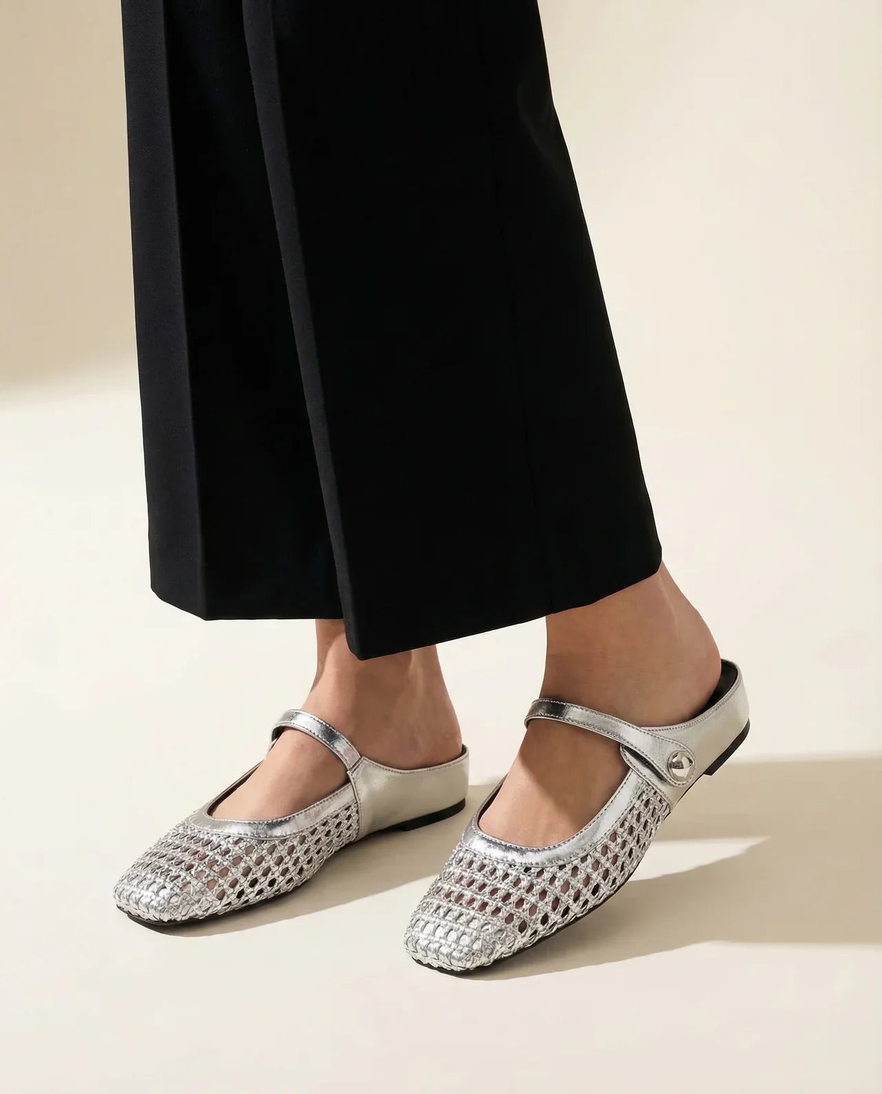 Sandalias Mujer Trenzadas Estilo Mary Jane