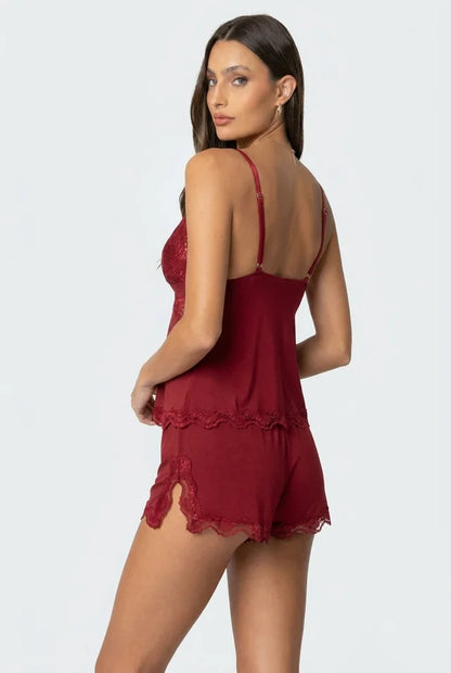Conjunto Mujer de Encaje Ajuste Elegante