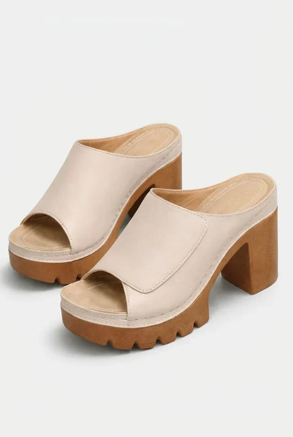 Tacones Plataforma Mujer Estilo Elegante
