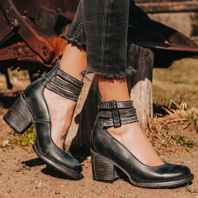 Tacones Mujer Comodos Ajuste Confort