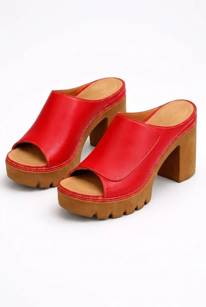 Tacones Plataforma Mujer Estilo Elegante