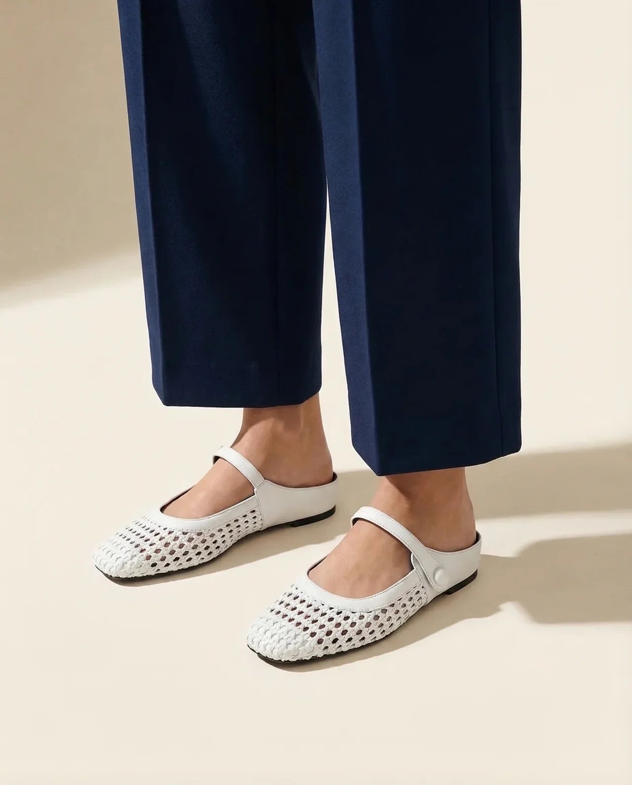 Sandalias Mujer Trenzadas Estilo Mary Jane