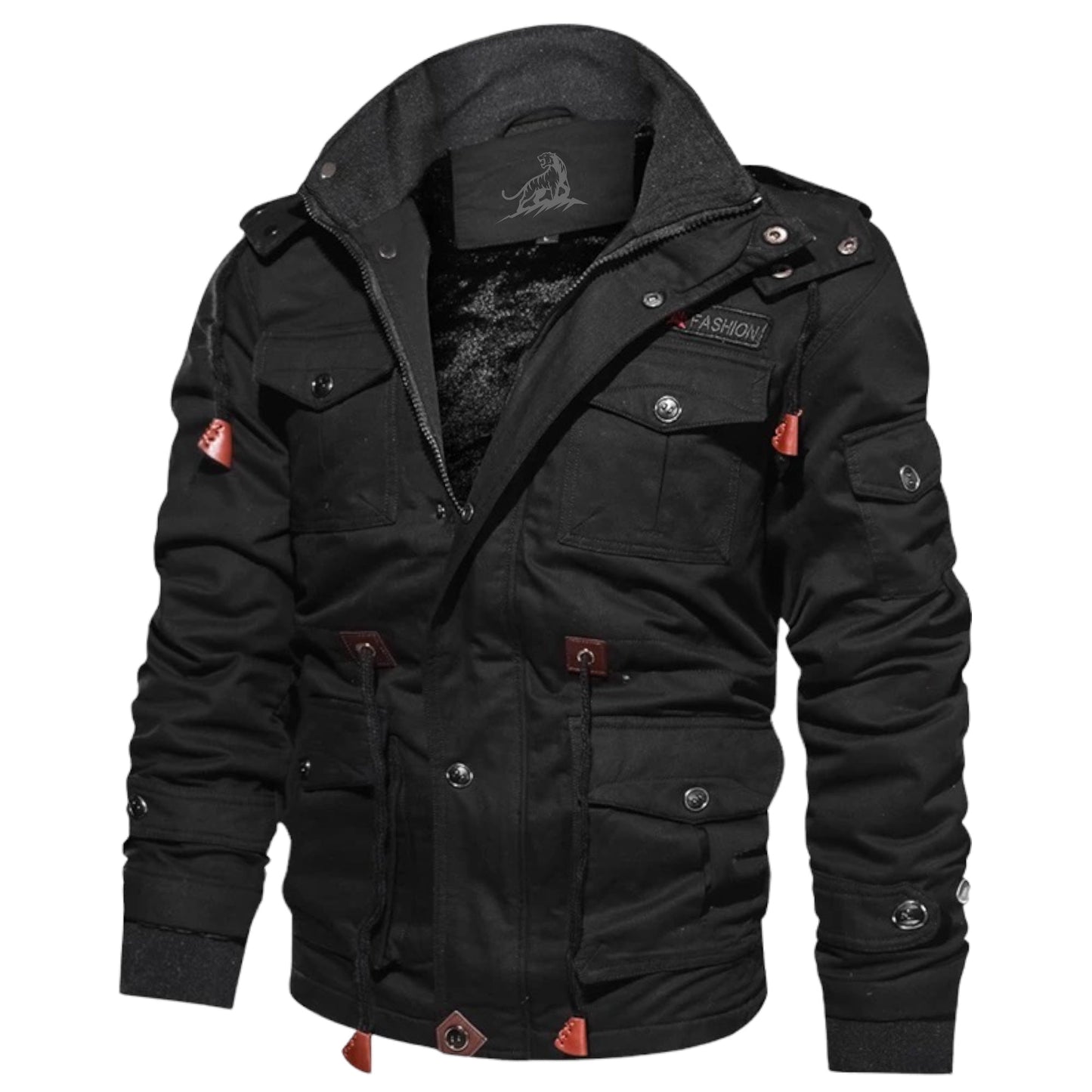 Chaqueta Hombre Táctica Exterior con Múltiples Bolsillos