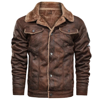 Abrigo Hombre estilo Retro con Forro de Felpa - Mavetta