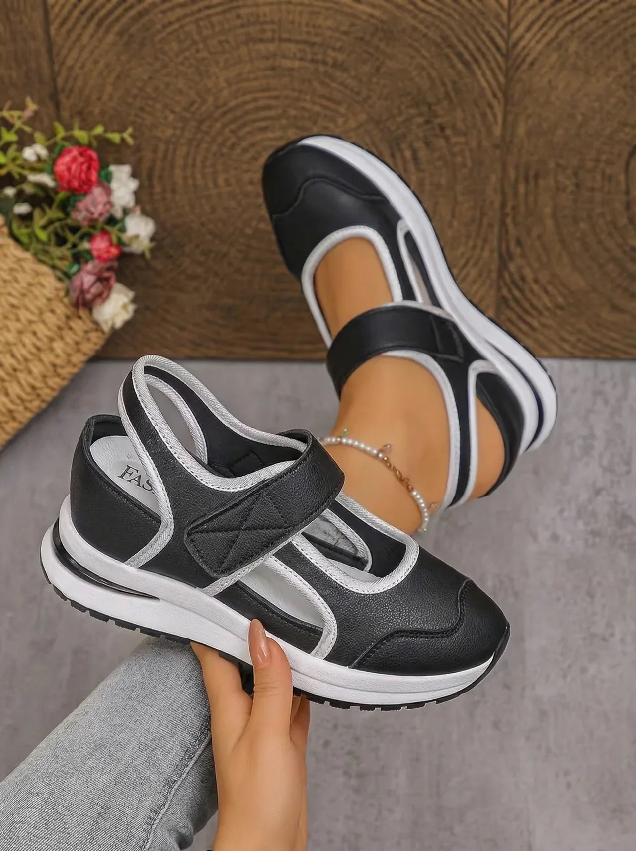 Sandalias Mujer Suela Gruesa Comodas
