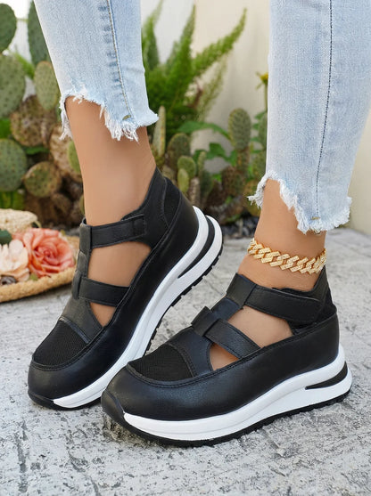 Sandalias Mujer con Ajuste Velcro