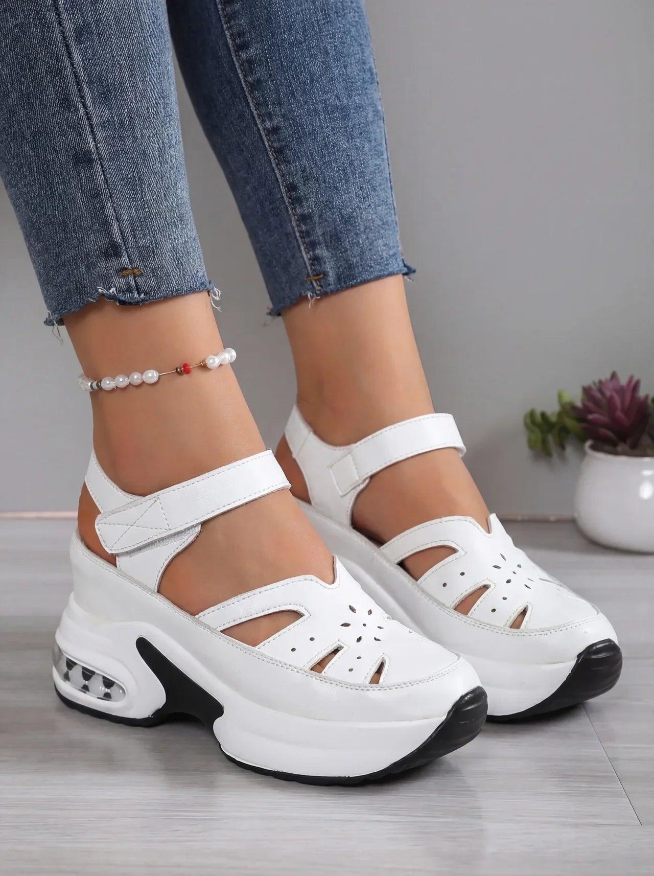 Sandalias Mujer Ortopédicas Acolchadas Confort