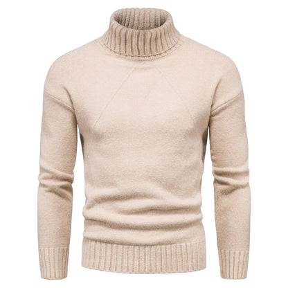 Suéter Hombre de Punto Casual Cuello Alto - Mavetta