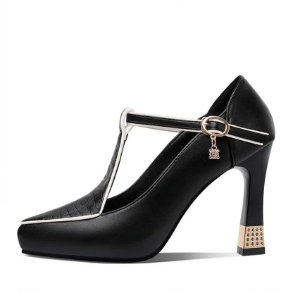 Tacones Mujer Elegantes Diseño Brillante - Mavetta