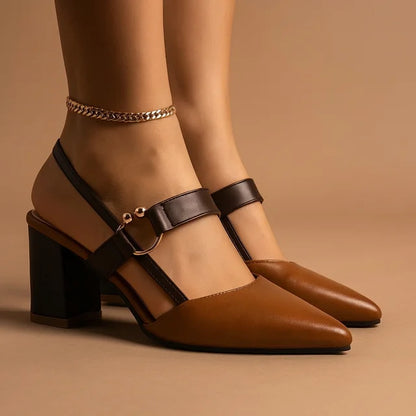 Tacones Mujer con Anillo Ajuste Elegante