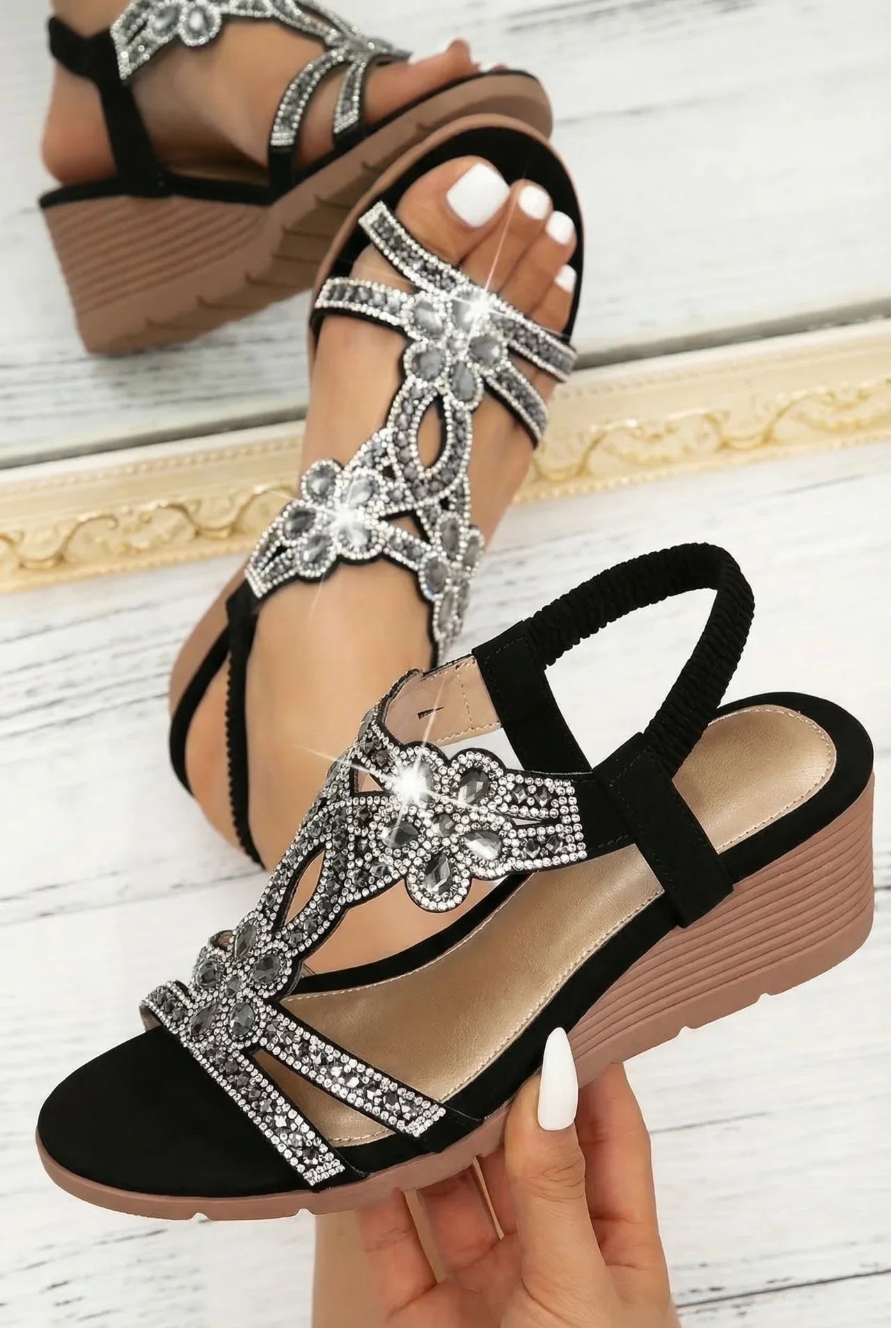 Sandalias Mujer Ortopédicas Cuña Confort - Mavetta