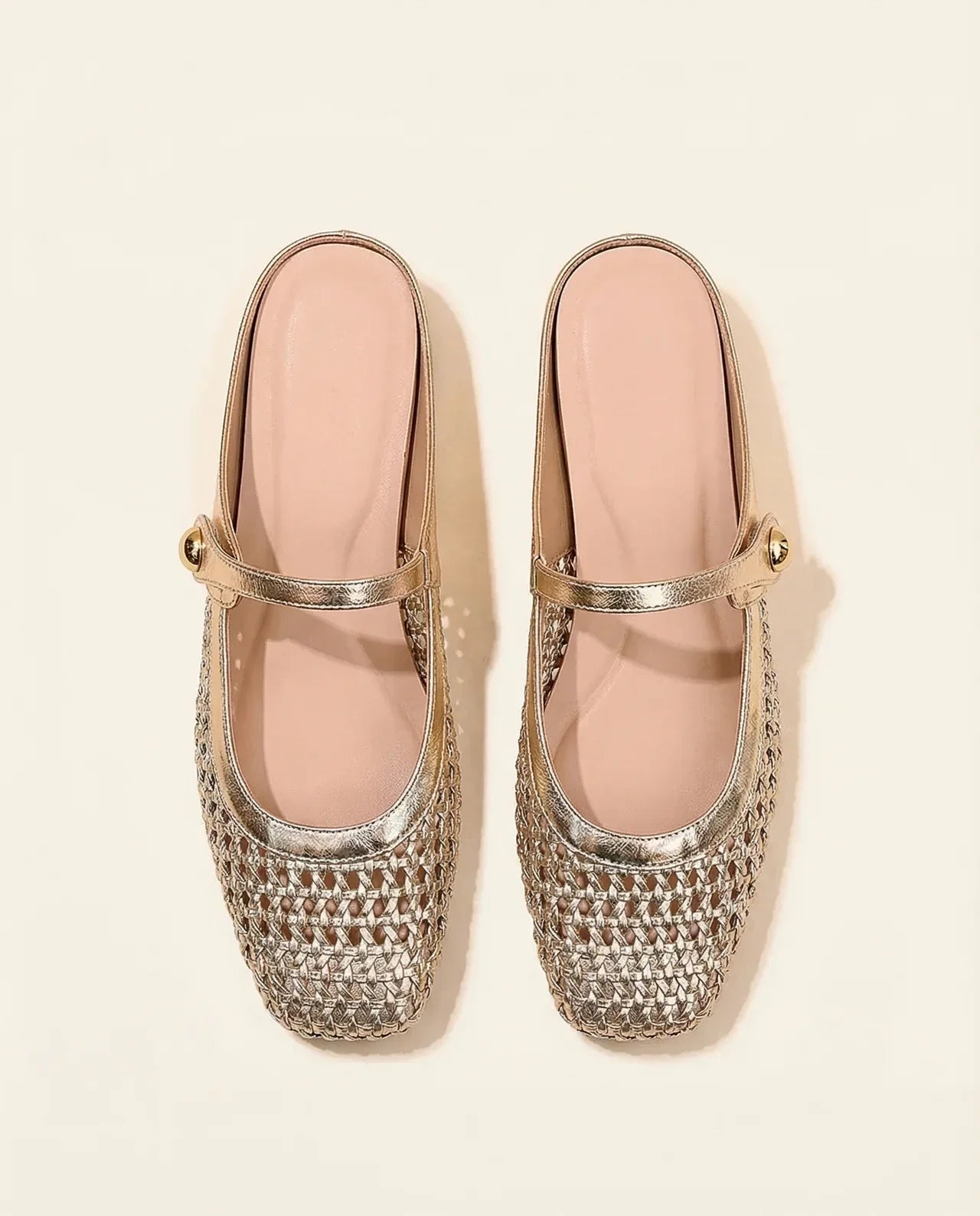 Sandalias Mujer Trenzadas Estilo Mary Jane