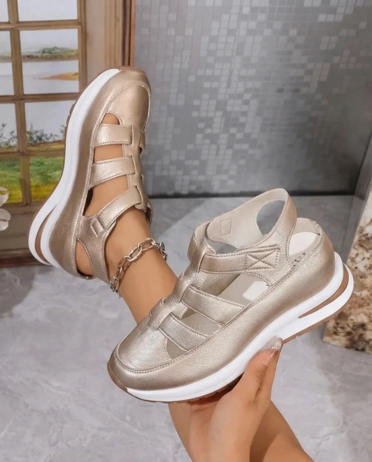 Sandalias Mujer Ergonómicas Confortables