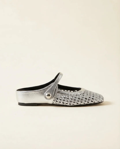 Sandalias Mujer Trenzadas Estilo Mary Jane