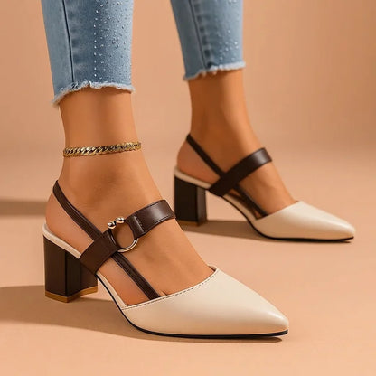 Tacones Mujer con Anillo Ajuste Elegante