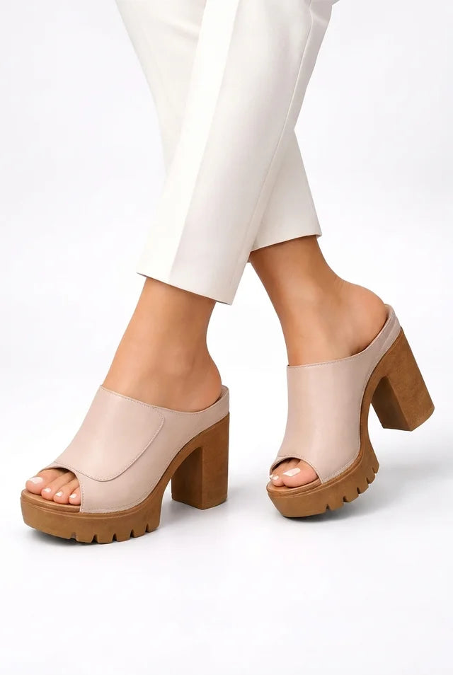 Tacones Plataforma Mujer Estilo Elegante