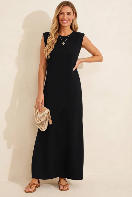 Vestido Largo Mujer Fluido - Mavetta