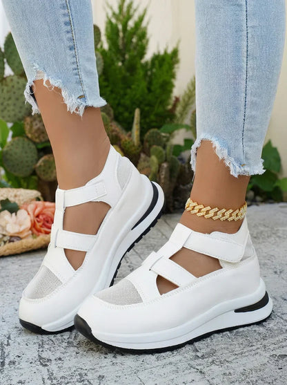 Sandalias Mujer con Ajuste Velcro