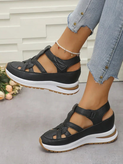 Sandalias Mujer de Cuña Comodas Ajuste Confortable