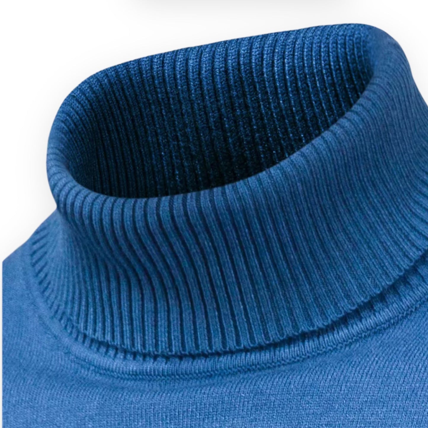 Jersey Hombre Cuello Alto Ajuste Slim
