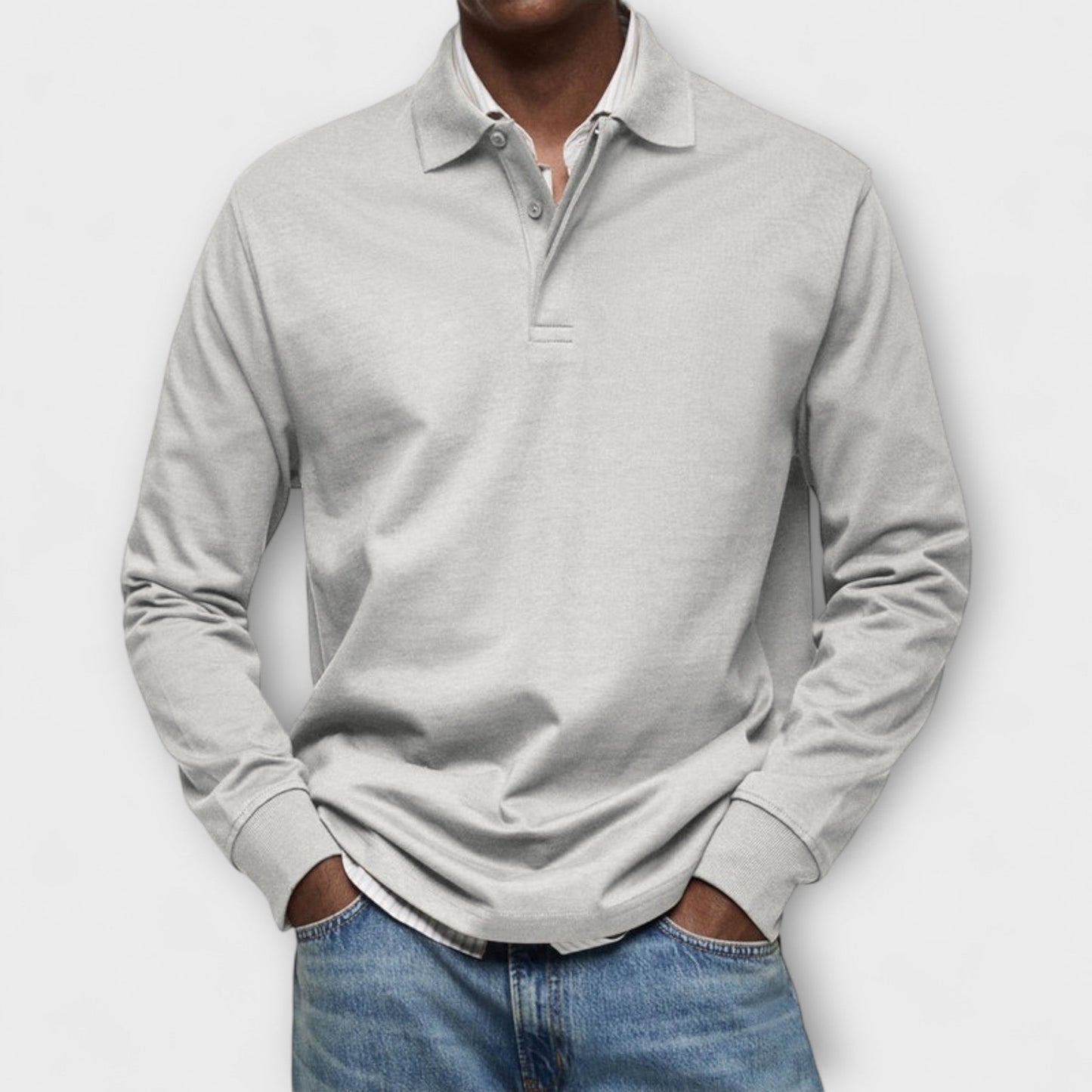 Polo Hombre Material Corte Moderno