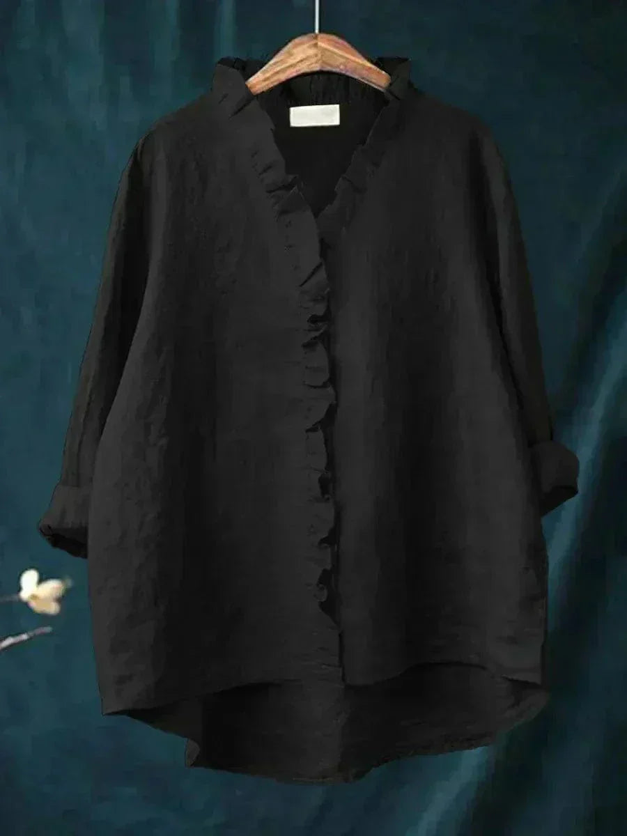 Blusa Mujer Verano Tela Ligera Ajuste Suelto