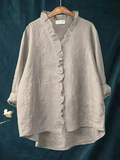 Blusa Mujer Verano Tela Ligera Ajuste Suelto