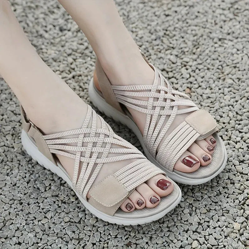 Sandalias ortopédicas mujer confortables ajuste ergonómico