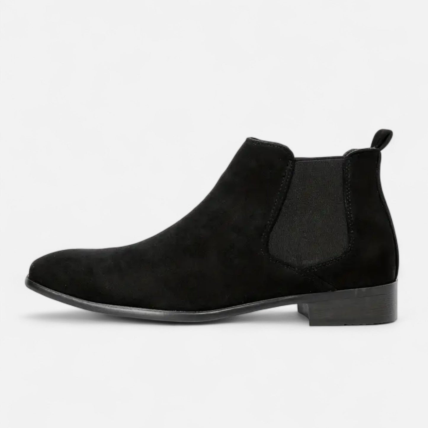 Botines Chelsea Hombre Piel Sintética Clásicos Ajustados