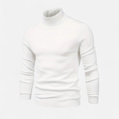 Jersey Hombre Cuello Alto Clásico Ajuste Regular