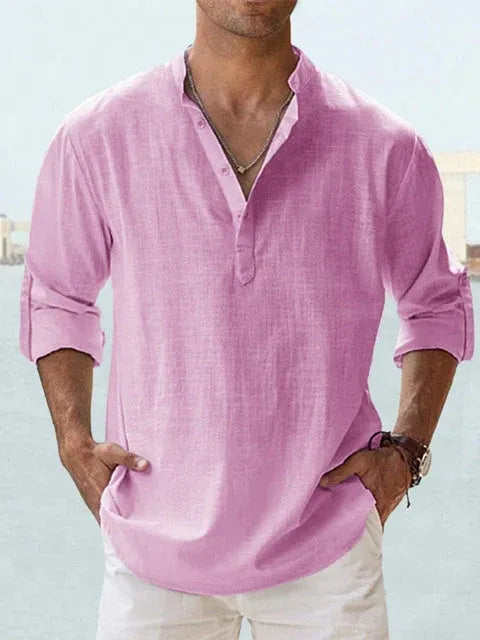 Camisa Hombre Transpirable Ajuste Clásico