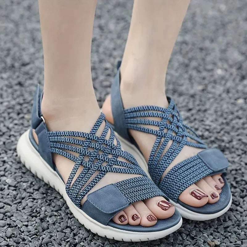 Sandalias ortopédicas mujer confortables ajuste ergonómico
