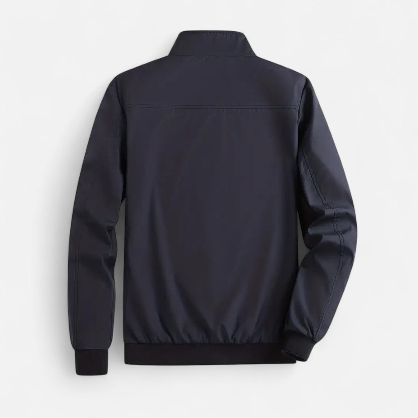 Chaqueta Ligera Hombre con Cremallera y Cuello Alto