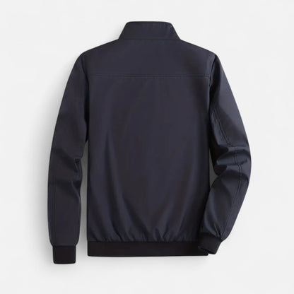 Chaqueta Ligera Hombre con Cremallera y Cuello Alto