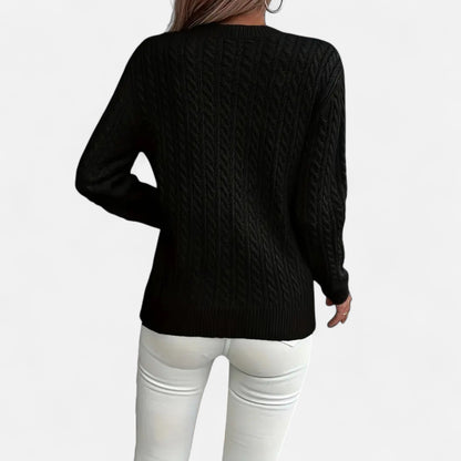 Jersey Mujer de Acrílico Silueta Clásica Invierno
