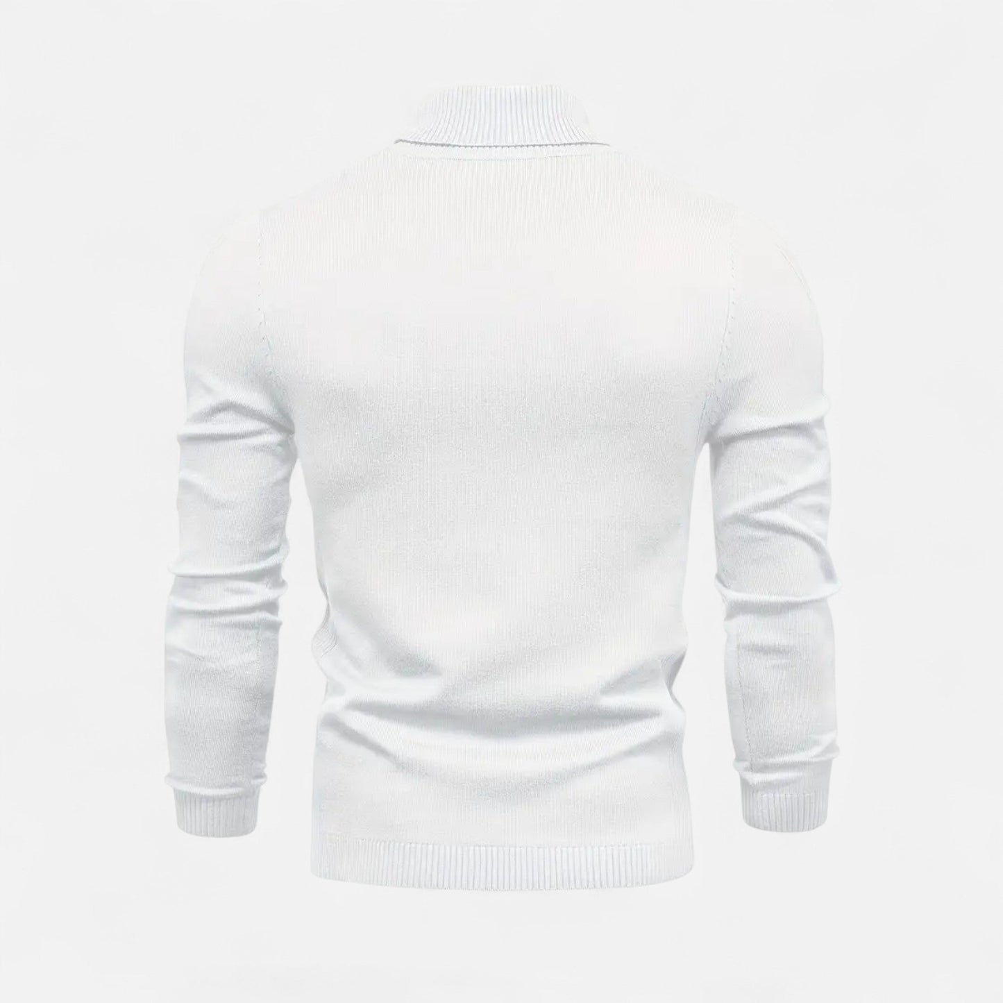 Jersey Hombre Cuello Alto Clásico Ajuste Regular