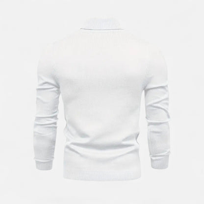 Jersey Hombre Cuello Alto Clásico Ajuste Regular