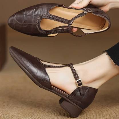 Zapatos Ortopédicos Mujer de Piel Suave y Confort Diario