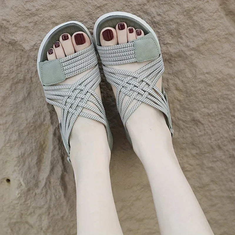 Sandalias ortopédicas mujer confortables ajuste ergonómico
