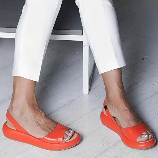 Sandalias Mujer Suela Plana Diseño Abierto - Mavetta