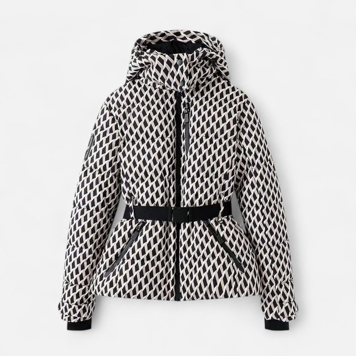 Chaqueta Acolchada Mujer Cintura Entallada