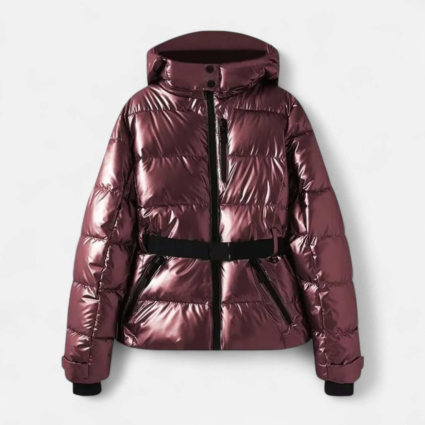 Chaqueta Acolchada Mujer Cintura Entallada