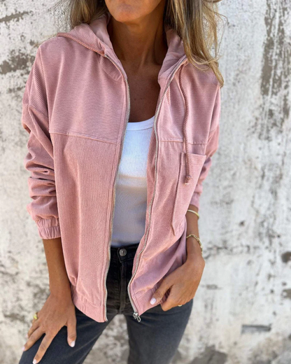 Chaqueta ligera mujer corte entallado