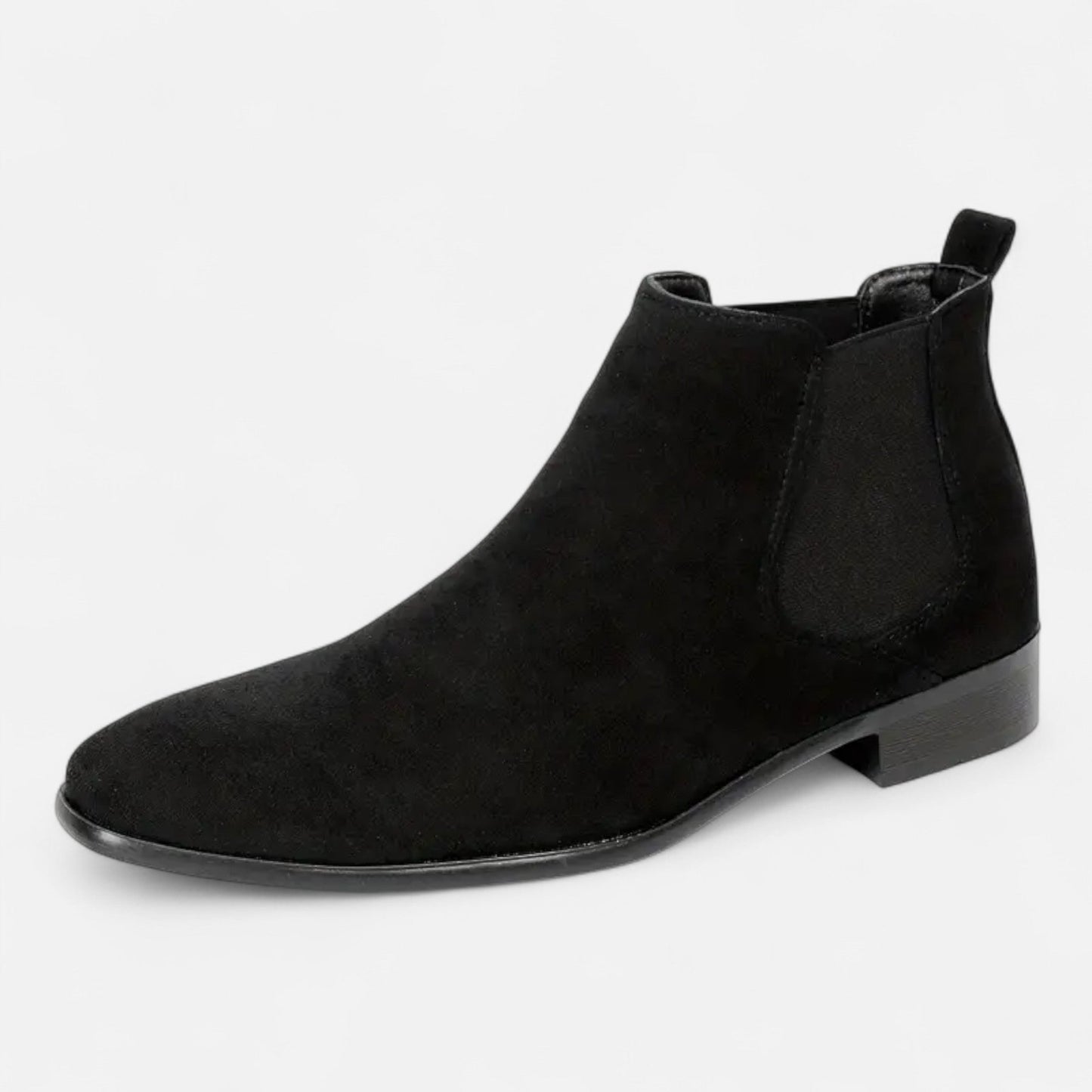 Botines Chelsea Hombre Piel Sintética Clásicos Ajustados