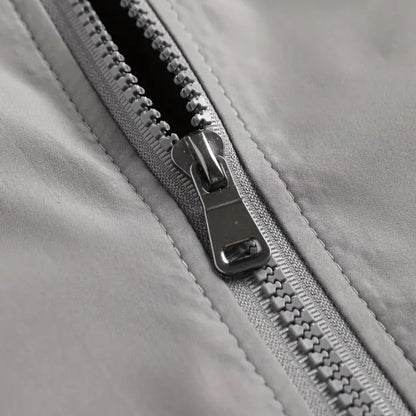 Chaqueta Ligera Hombre con Cremallera y Cuello Alto