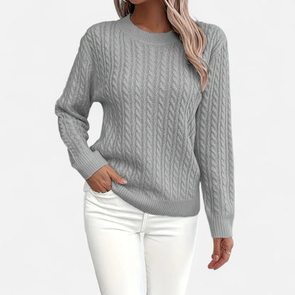 Jersey Mujer de Acrílico Silueta Clásica Invierno